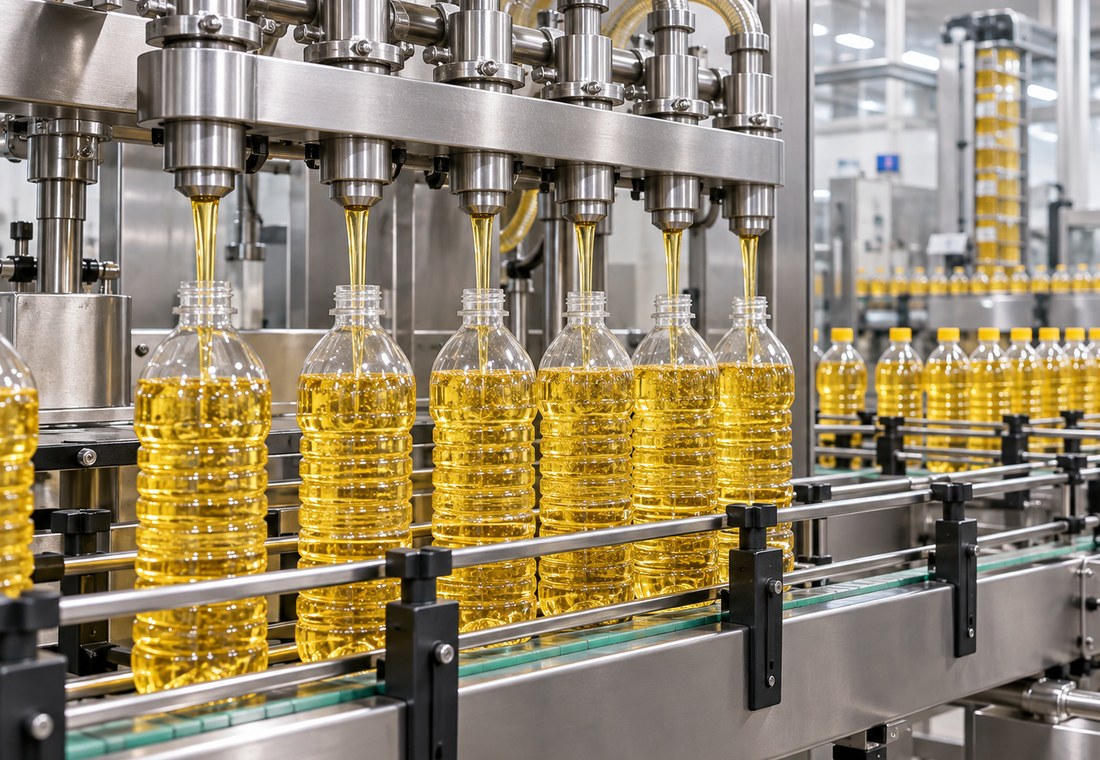 Edible Oil filling production line
