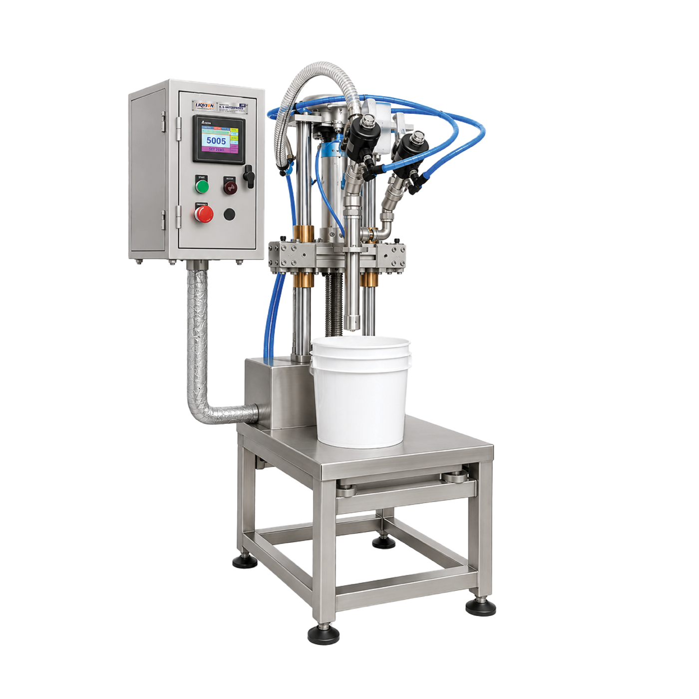 Semi Automatic Weight Filling Machine (PLC Base) alternate angle